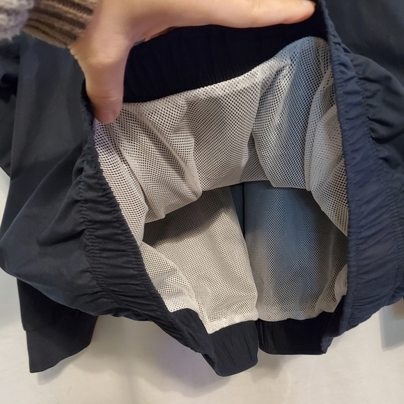 Harriton Michigan State Spartans navy blue Microfiber Windshirt windbreaker - Picture 3 of 7